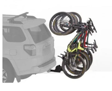 Hitch Mount Vertical Bike Carriers HangOver 4 - Brixton 4x4 - Buy Online Now!